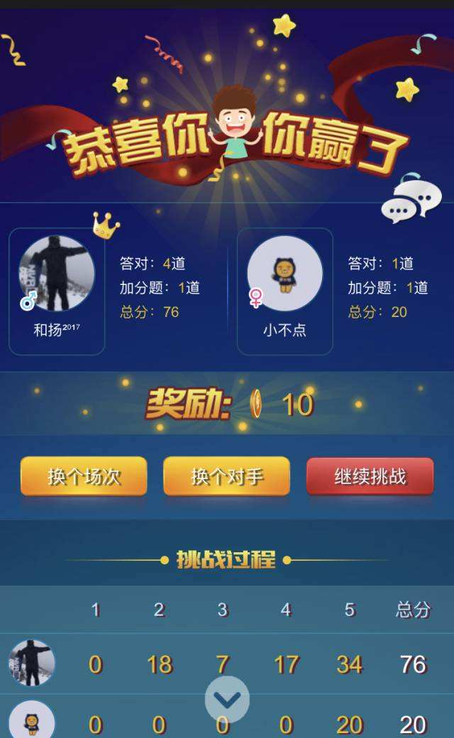 互動游戲，詩詞大會互動游戲